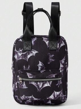 Black Bat Mini Backpack